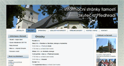 Desktop Screenshot of farnostskutec.cz